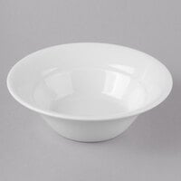Schonwald 9193118 Avanti Gusto 20.25 oz. Continental White Porcelain Bowl - 6/Case