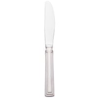 World Tableware 977 554 Slate 6 7/8 inch 18/0 Stainless Steel Heavy Weight Solid Handle Bread and Butter Knife with Plain Blade - 36/Case