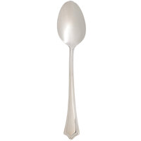 Arcoroc FK702 Amaryllis 8 1/4 inch 18/0 Stainless Steel Solid Handle Heavy Weight Dinner Spoon by Arc Cardinal - 12/Case