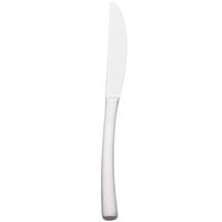 World Tableware 962 5501 Oceanside 9 1/4 inch 18/0 Stainless Steel Heavy Weight Solid Handle Dinner Knife with Serrated Blade - 12/Case