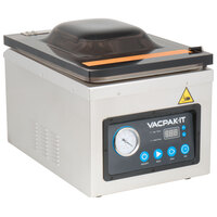 VacPak-It VMC10OP Chamber Vacuum Packaging Machine with 10 1/4 inch Seal Bar and Oil Pump