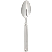 Chef & Sommelier FL206 Fluted 7 7/8 inch 18/10 Stainless Steel Extra Heavy Weight Dessert Spoon by Arc Cardinal - 36/Case