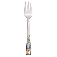 Master's Gauge by World Tableware 702 038 Pebblestone 7 inch 18/10 Stainless Steel Extra Heavy Weight Salad Fork - 12/Case