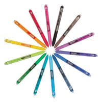 Paper Mate 1951718 InkJoy Assorted Ink with Assorted Barrel Color 0.7mm Retractable Gel Pen - 20/Pack