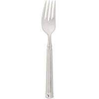 Chef & Sommelier FL229 Fluted 7 1/8 inch 18/10 Stainless Steel Extra Heavy Weight Salad / Dessert Fork by Arc Cardinal - 36/Case