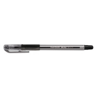 Paper Mate 1951374 InkJoy 300 Black Ink with Translucent Barrel 0.7mm Ballpoint Stick Pen - 12/Pack