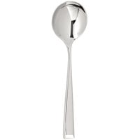 Chef & Sommelier FL709 Harper 7 1/8 inch 18/10 Stainless Steel Extra Heavy Weight Soup Spoon by Arc Cardinal - 36/Case