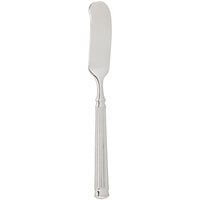 Chef & Sommelier FL227 Fluted 6 1/2 inch 18/10 Stainless Steel Extra Heavy Weight Butter Spreader by Arc Cardinal - 36/Case