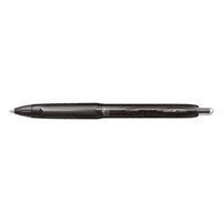 Uni-Ball 1927258 307 Black Ink with Black Barrel 0.7mm Gel Retractable Roller Ball Pen - 12/Pack