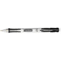 Paper Mate 56037 Black Barrel 0.5mm Clear Point HB Lead #2 Mechanical Pencil - 12/Pack