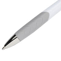 Paper Mate 1951347 InkJoy 700 RT Black Ink with White Barrel 1mm Retractable Ballpoint Pen - 12/Pack