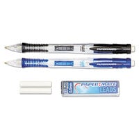 Paper Mate 34666PP Assorted Barrel Color 0.5mm Clear Point HB Lead #2 Mechanical Pencil - 2/Set