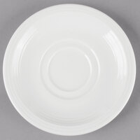 Villeroy & Boch 16-4003-1280 Sedona Function 5 7/8 inch White Porcelain Saucer - 6/Case