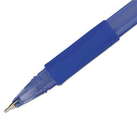 Paper Mate 1951341 InkJoy 300 Blue Ink with Translucent Barrel 1mm Ballpoint Stick Pen - 12/Pack
