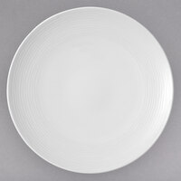 Villeroy & Boch 16-3356-2621 Sedona 11 3/8 inch White Porcelain Coupe Plate - 6/Case