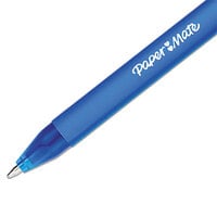Paper Mate 6360187 ComfortMate Ultra RT Blue Ink with Blue Barrel 0.8mm Retractable Ballpoint Pen - 12/Pack