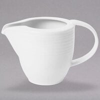 Villeroy & Boch 16-4003-0780 Sedona Function 8.5 oz. White Porcelain Creamer - 6/Case