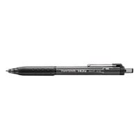 Paper Mate 1945925 InkJoy 300 RT Black Ink with Black Barrel 1mm Retractable Ballpoint Pen - 24/Pack