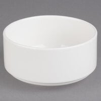 Villeroy & Boch 16-4004-2514 Affinity 11.5 oz. White Porcelain Stackable Soup Cup - 6/Case