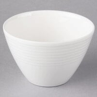 Villeroy & Boch 16-3356-3811 Sedona 8.5 oz. White Porcelain Gourmet Bowl - 6/Case