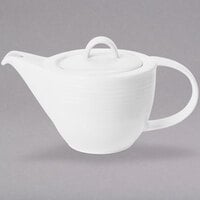 Villeroy & Boch 16-4003-0530 Sedona Function 13 oz. White Porcelain Teapot - 6/Case