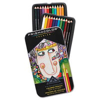 Prismacolor Premier White Colored Pencils (Pack of 12) White color PC938  code ,3365-12 high blendability and soft, thick lead