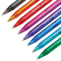 Paper Mate 1945935 InkJoy 100 RT Assorted Color with Assorted Barrel Color 1mm Retractable Ballpoint Pen - 8/Pack