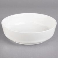 Villeroy & Boch 16-4004-3180 Affinity 57.5 oz. White Porcelain Salad Bowl - 6/Case
