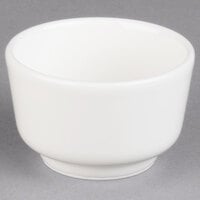 Villeroy & Boch 16-4004-3831 Affinity 5 oz. White Porcelain Stackable Bowl - 6/Case