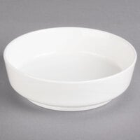 Villeroy & Boch 16-4004-3190 Affinity 30.5 oz. White Porcelain Salad Bowl - 6/Case