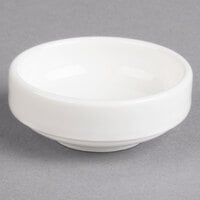 Villeroy & Boch 16-4004-3830 Affinity 1 oz. White Porcelain Stackable Bowl - 6/Case