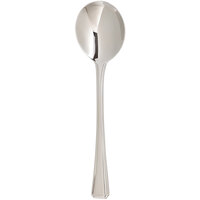 Arcoroc FK609 Taylor 7 3/8 inch 18/0 Stainless Steel Heavy Weight Soup Spoon by Arc Cardinal - 12/Case