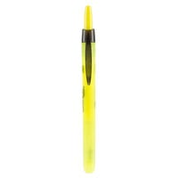 Sharpie 28025 Accent Fluorescent Yellow Chisel Tip Retractable Highlighter - 12/Pack