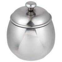 Vollrath 46597 Orion 12 oz. Mirror-Finished Stainless Steel Sugar Bowl
