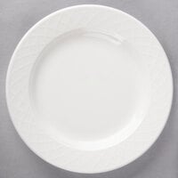 Villeroy & Boch 16-2238-2660 Bella 6 1/4 inch White Porcelain Plate - 6/Case