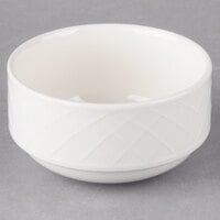 Villeroy & Boch 16-2238-2514 Bella 8.75 oz. White Porcelain Stackable Soup Cup - 6/Case