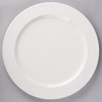 Villeroy & Boch 16-2238-2800 Bella 12 5/8 inch White Porcelain Round Platter - 6/Case