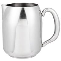 Vollrath 46634 Orion 68 oz. Mirror-Finished Stainless Steel Water Pitcher