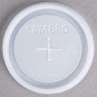Cambro CLST6 Disposable Translucent Lid - 1000/Case