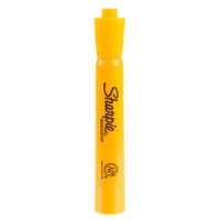 Sharpie 25005 Accent Yellow Chisel Tip Tank Style Highlighter - 12/Pack