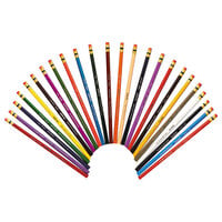Prismacolor 20517 Col-Erase 24 Assorted Woodcase Barrel 0.7 mm Colored Pencil with Eraser