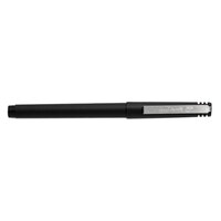 Uni-Ball 60101 Black Ink with Black Matte Barrel 0.7mm Roller Ball Stick Pen - 12/Pack