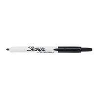 Sharpie 30004 Green Fine Point Permanent Marker - 12/Box