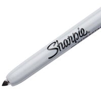 Sharpie 37001 Black Ultra-Fine Point Permanent Marker - 12/Pack