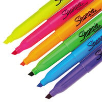 Sharpie 27145 Accent Assorted 6-Color Chisel Tip Pocket Style Highlighter