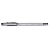 Paper Mate 9630131 FlexGrip Ultra Black Ink with Gray Barrel 1mm Ballpoint Stick Pen - 12/Pack