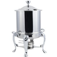 Bon Chef 38001HLCH Lion Petite 8 Qt. Stainless Steel with Chrome Accents Hinged Top Marmite Chafer