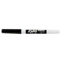 Expo 86001 Black Low-Odor Fine Point Dry Erase Marker - 12/Pack
