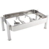 Bon Chef 20307ST 26 1/4" x 15" Stainless Steel Induction Chafer Stand