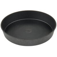 Matfer Bourgeat 345110 Exoglass 4" x 3/4" Non-Stick Plain-Edge Tartlet / Mini Cake Pan - 12/Pack